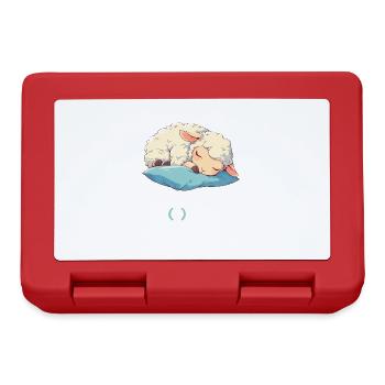 Official Sheep Shirt Official Sleep Shirt - Lunchbox - red - Front