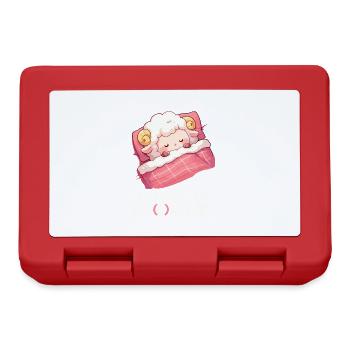 Official Sheep Shirt Official Sleep Shirt - Lunchbox - red - Front