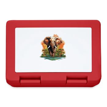 Elephant Elephant - Lunchbox - red - Front