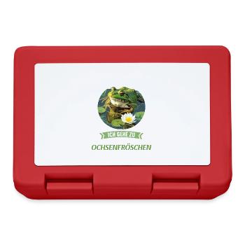 Bullfrogs Bullfrog - Lunchbox - red - Front
