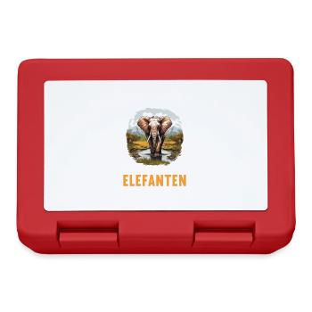 Elephant Elephant - Lunchbox - red - Front