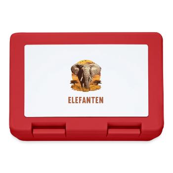 Elephant Elephant - Lunchbox - red - Front
