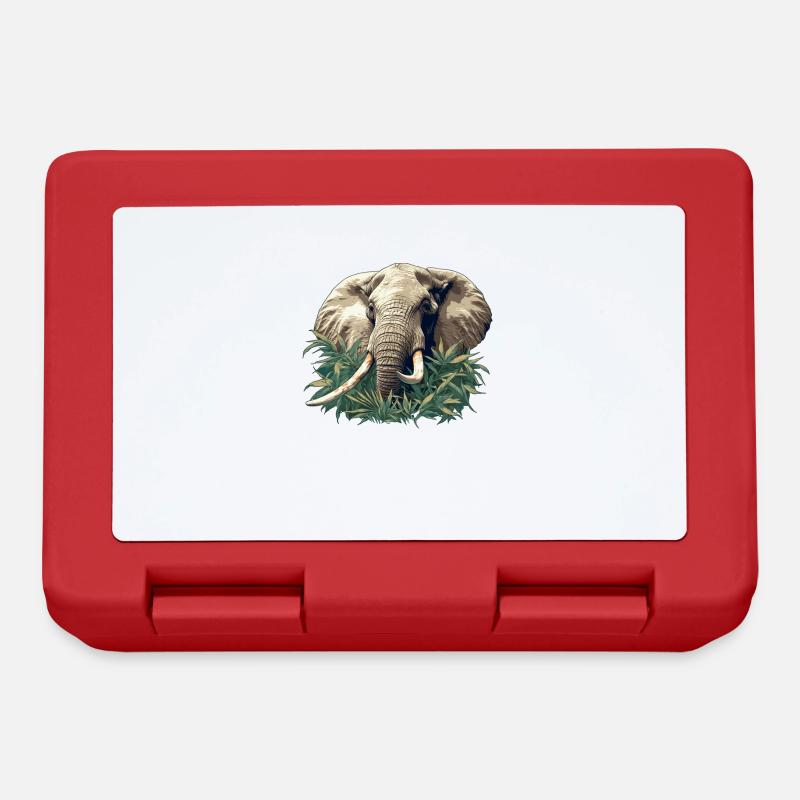 Elephant Elephant - Lunchbox - red