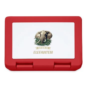 Elephant Elephant - Lunchbox - red - Front