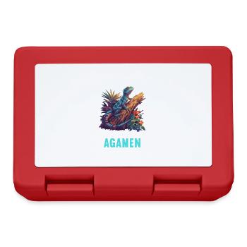 Agamen Agame - Boîte à goûter - rouge - Devant