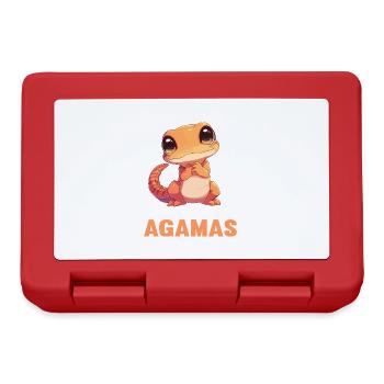 Agamen Agame - Boîte à goûter - rouge - Devant
