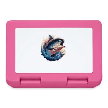 Tuna Thunfische Thunfisch - Lunchbox - pink - Front