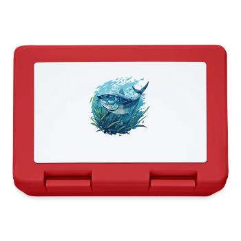 Tuna Thunfische Thunfisch - Lunchbox - red - Front