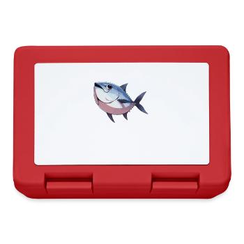 Tuna Thunfische Thunfisch - Lunchbox - red - Front