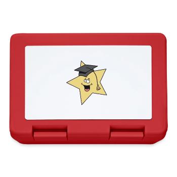 Star Starlet Smart Smart Studying Student - Lunchbox - red - Front