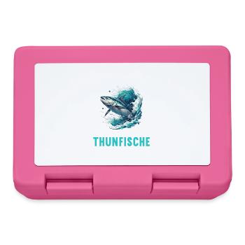 Tuna Thunfische Thunfisch - Lunchbox - pink - Front