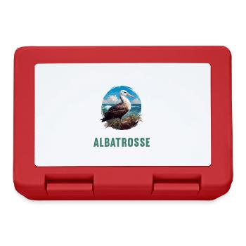 Albatross Albatrosse Albatros - Lunchbox - red - Front