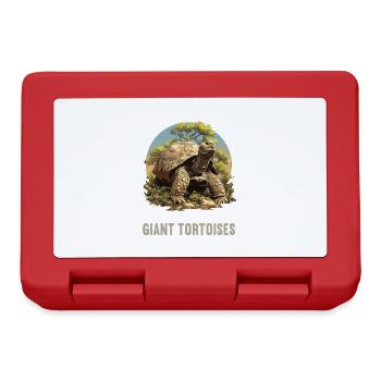 Giant tortoises Giant tortoise - Lunchbox - red - Front