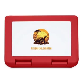 Giant tortoises Giant tortoise - Lunchbox - red - Front