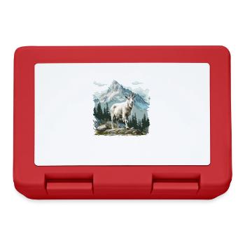 Alpine Goat Mountain Goats Mountain Goat - Lunchbox - red - Front