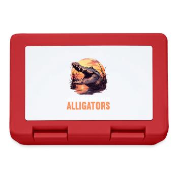 Alligatoren Alligator - Lunchbox - red - Front