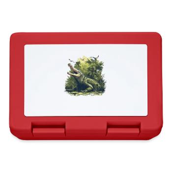Alligatoren Alligator - Lunchbox - red - Front
