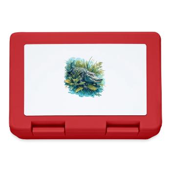 Alligatoren Alligator - Lunchbox - red - Front