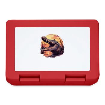 Alligatoren Alligator - Lunchbox - red - Front