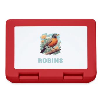 Robin Rotkehlchen - Lunchbox - red - Front