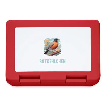 Robin Rotkehlchen - Lunchbox - red - Front