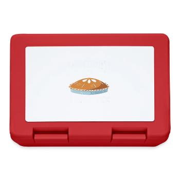 Powered By Apple Pie - Lunchbox - red - Front