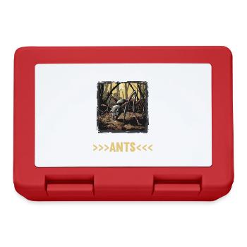 Ant ants ant - Lunchbox - red - Front