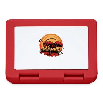 Ant ants ant - Lunchbox - red - Front