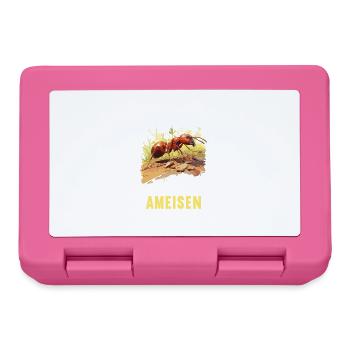 Ant Ameisen Ameise - Brotdose - Pink - Vorne