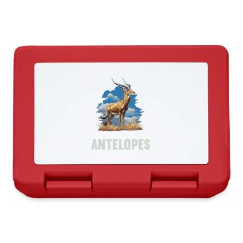 Antelope Antilopen Antilope - Lunchbox - red - Front