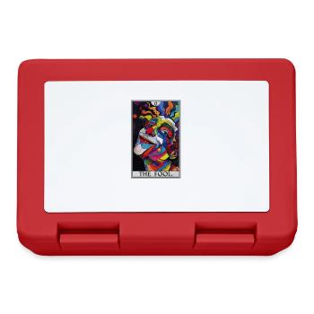 Tarot Cards Tarot Card The Fool The Fool - Lunchbox - red - Front