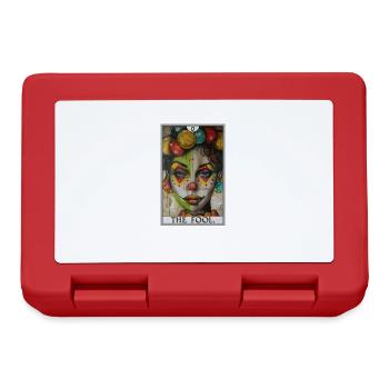 Tarot Cards Tarot Card The Fool The Fool - Lunchbox - red - Front