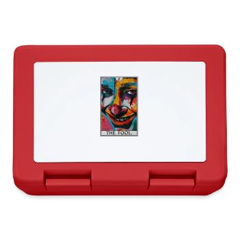 Tarot Cards Tarot Card The Fool The Fool - Lunchbox - red - Front