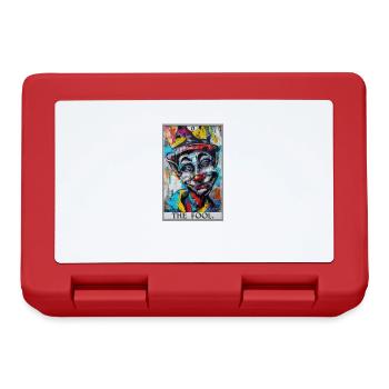 Tarot Cards Tarot Card The Fool The Fool - Lunchbox - red - Front