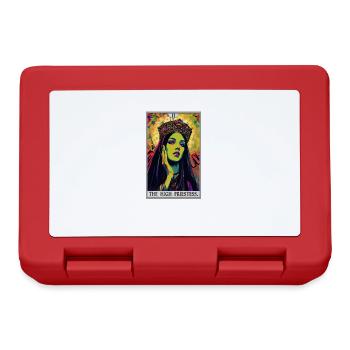 Carte de tarot La Grande Prêtresse La Grande Prêtresse - Boîte à goûter - rouge - Devant