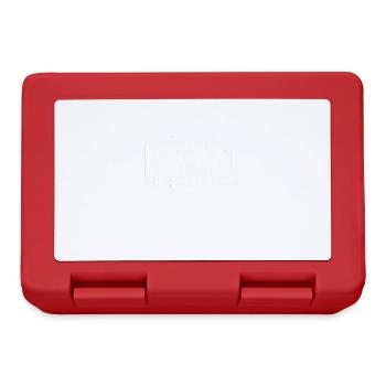 Citation de barbe, Touche ma barbe et dis-moi que je suis jolie - Boîte à goûter - rouge - Devant