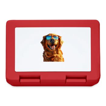 Golden Retriever Dog Dog Mom Dogs Lover - Lunchbox - red - Front