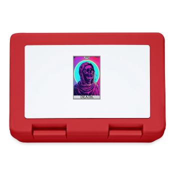 Tarot Card Tarot Card Death - Lunchbox - red - Front