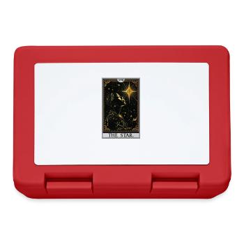 Tarot Cards Tarot Card The Star The Star - Lunchbox - red - Front