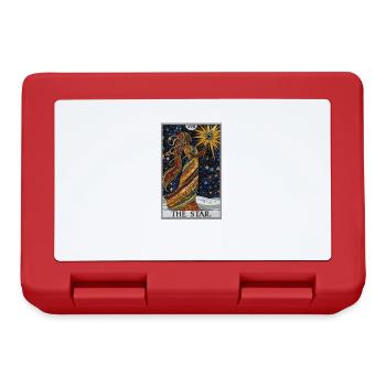 Tarot Cards Tarot Card The Star The Star - Lunchbox - red - Front