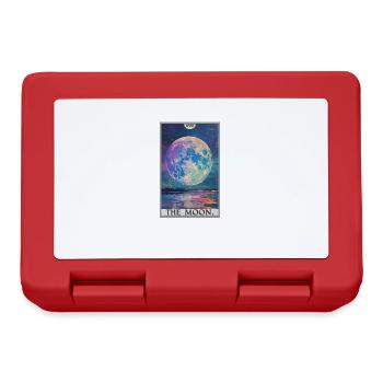 Tarotkarten Tarotkarte The Moon Der Mond - Brotdose - Rot - Vorne