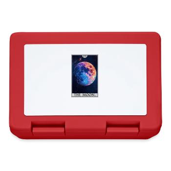 Tarotkarten Tarotkarte The Moon Der Mond - Brotdose - Rot - Vorne