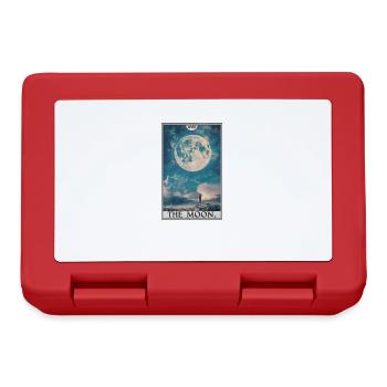 Tarotkarten Tarotkarte The Moon Der Mond - Brotdose - Rot - Vorne