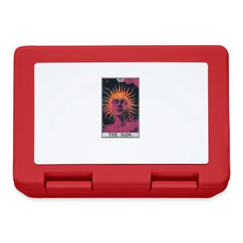 Tarotkarten Tarotkarte The Sun Die Sonne - Brotdose - Rot - Vorne