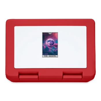 Tarotkarten Tarotkarte The Moon Der Mond - Brotdose - Rot - Vorne