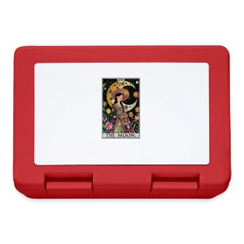 Tarotkarten Tarotkarte The Moon Der Mond - Brotdose - Rot - Vorne