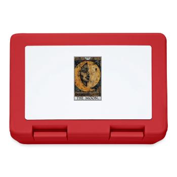 Tarotkarten Tarotkarte The Moon Der Mond - Brotdose - Rot - Vorne
