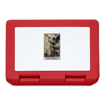 Tarotkarten Tarotkarte 20 Judgment Gericht - Brotdose - Rot - Vorne