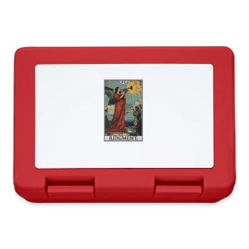 Tarotkarten Tarotkarte 20 Judgment Gericht - Brotdose - Rot - Vorne