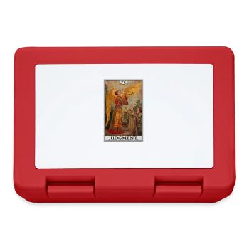 Tarotkarten Tarotkarte 20 Judgment Gericht - Brotdose - Rot - Vorne